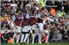 It seems like Ferguson's prayers have been answered just when Mark Noble concedes a free-kick a couple of yards outside his own penalty area for a mistimed tackle on Carrick. Wayne Rooney steps up and bends a free-kick round the West Ham wall and into the net