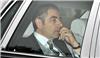 Bean invited ... funnyman Rowan Atkinson arrives by car in central London ahead of glittering ceremony