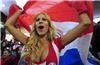 PARA-CUTE ... Some of Paraguay's stunning supporters have been the pick of the tournament