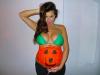 Pumpkin belly ... Imogen Thomas