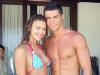 Model couple ... Ronaldo and Irina Shayk on holiday
