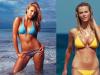 Second and third place ... Jessica Alba and Brooklyn Decker