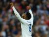 Heaven sent: There was a familiar salute from Sturridge after firing England ahead