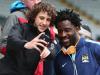 Wilfried Bony returned to the Liberty Stadium as Manchester City took on his former Swansea team-mates