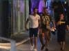 After a firm ticking-off from the local law, Ronaldo heads back out to enjoy the night-life