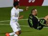 Mexico striker Matías Vuoso tries a spectacular overhead kick.
