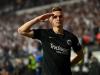 Rafael Borre's strike secured a 1-0 win for Frankfurt on the night Credit: AFP