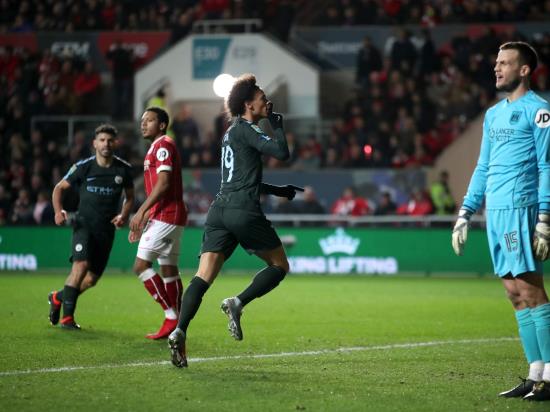 Manchester City end Bristol City’s fine run to reach Carabao Cup final