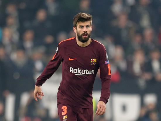 Espanyol 1 - 1 Barcelona: Pique saves Barca with late derby leveller