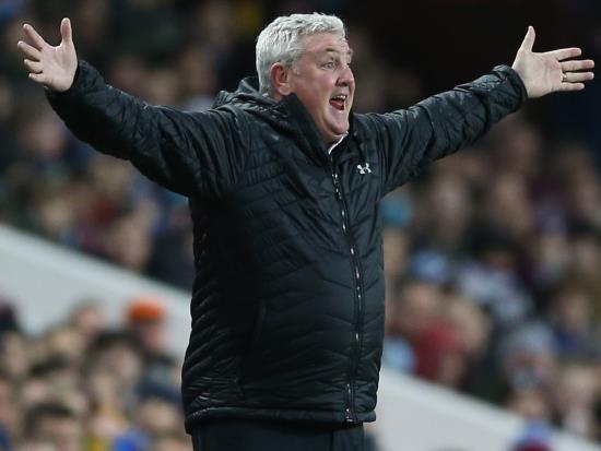 Steve Bruce relieved after Aston Villa secure draw