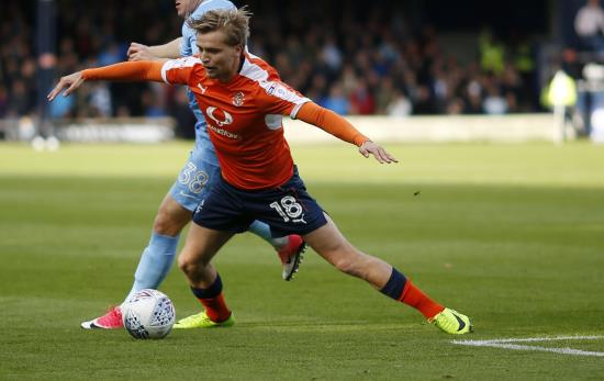 Berry injury overshadows Luton defeat at Colchester