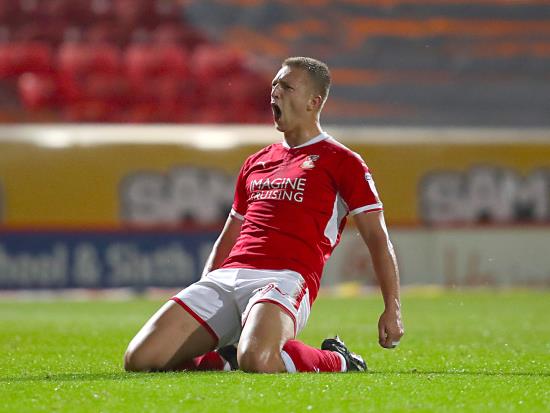 Luke Norris penalty earns Swindon share of the spoils against Morecambe