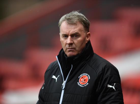 Fleetwood in rude health against Bristol Rovers