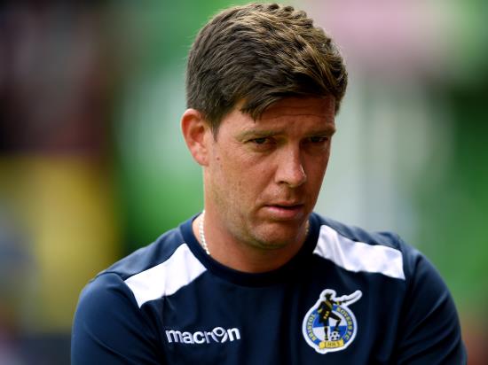 Bristol Rovers boss Darrell Clarke without Joe Partington for rest of the season