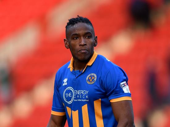 Shrewsbury without banned Beckles for Charlton clash