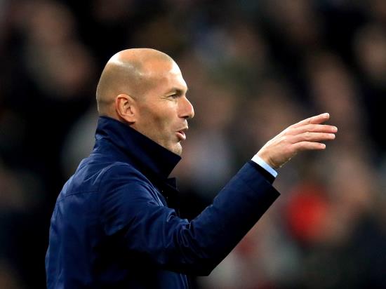 Zinedine Zidane: Still plenty of work for Real Madrid to reach final