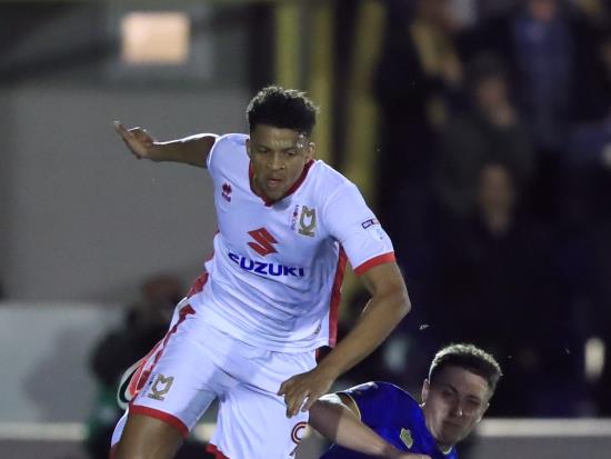 MK Dons’ relegation to League Two likely to be confirmed this weekend