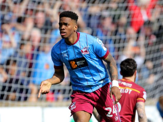 Ivan Toney a doubt for Scunthorpe’s clash with Plymouth