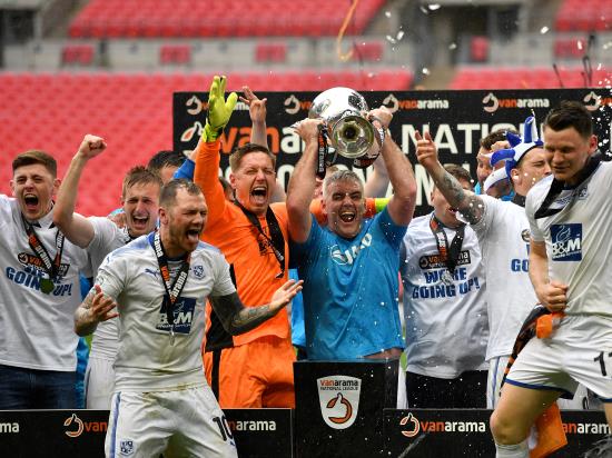 Tranmere promoted to League Two ‘the hard way’ – captain Steve McNulty