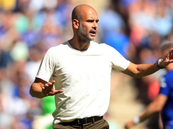 Pep Guardiola proud of Manchester City players after Community Shield win
