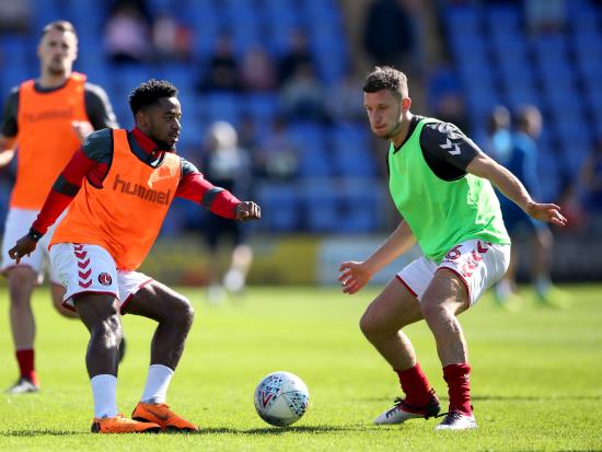 Pearce missing for Charlton