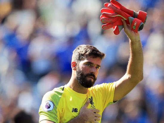 Jurgen Klopp says Alisson blunder must be a one-off after goal gift to Foxes