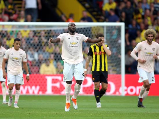 Watford 1 - 2 Manchester United: Matic sees red but Manchester United hold on to halt Watford run