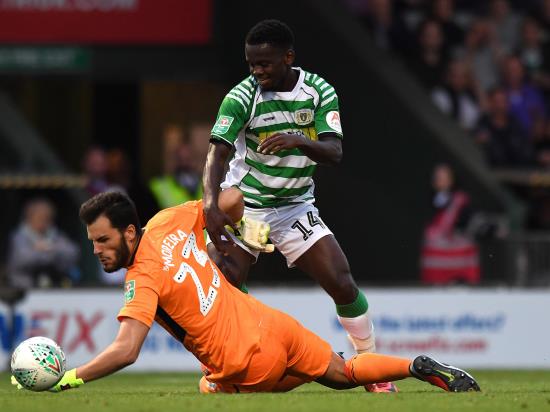 Yeovil battling injury worries ahead of clash with Exeter
