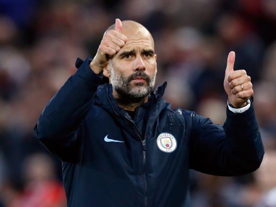 Guardiola admits Man City had little chance of beating Liverpool in an open game