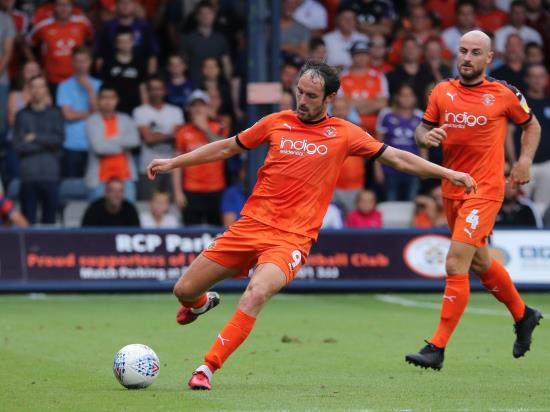 Hat-trick hero Hylton moves Luton into play-off places after Accrington victory