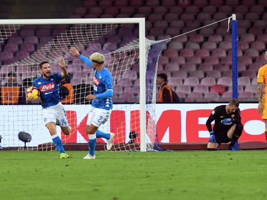 Napoli 1 - 1 AS Roma: Dries Mertens leaves it late as Napoli earn point against Roma