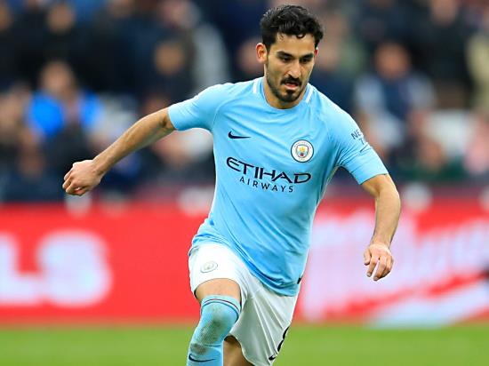 Manchester City likely to be without injured Ilkay Gundogan against Fulham