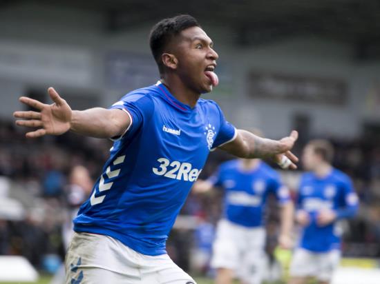 Rangers leave it late to take points at St Mirren