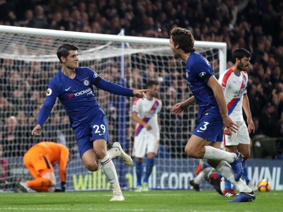 Chelsea 3 - 1 Crystal Palace: Alvaro Morata continues scoring streak as Chelsea beat Crystal Palace