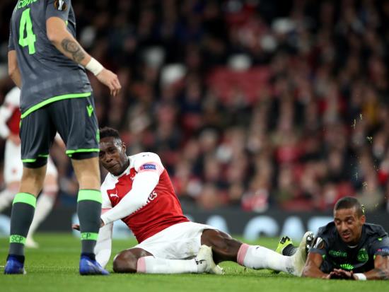 Arsenal 0 - 0 Sporting Clube de Portugal: Danny Welbeck injury takes shine off Arsenal’s Europa League progress