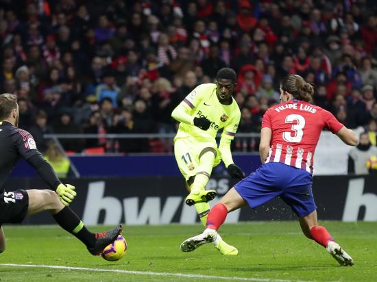 Valverde rues lack of spark after Barcelona snatch late Atletico draw