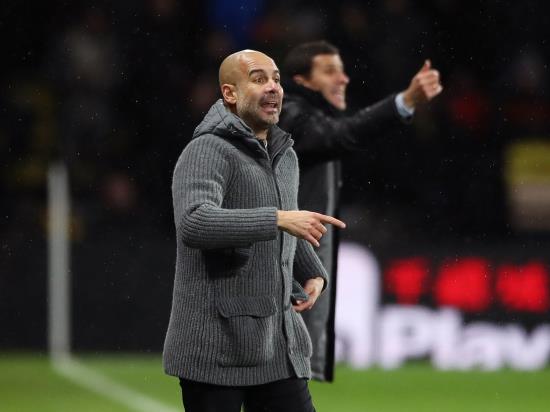 Pep Guardiola hoping Manchester City learn from close Watford call