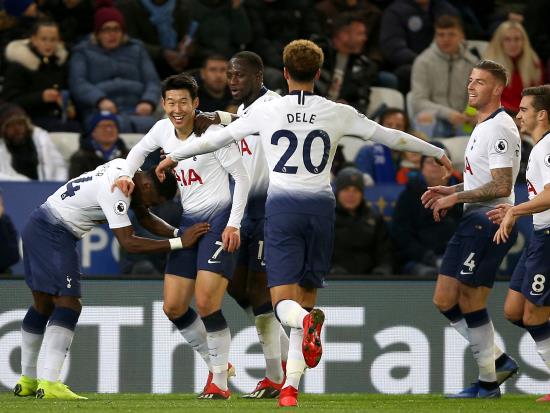 Son Heung-min shines as Tottenham beat Leicester