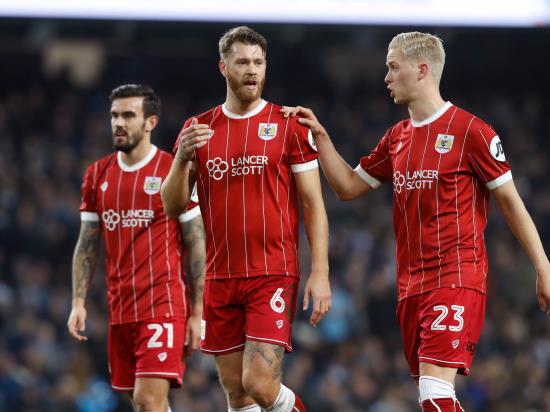 Nathan Baker could miss Bristol City’s clash with Brentford