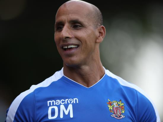 Dino Maamria: Stevenage coped well with bus debacle