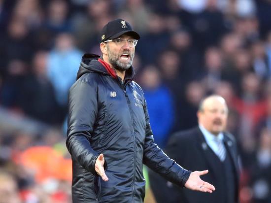 Klopp thinks six-point advantage over Tottenham ‘means nothing’ at halfway point