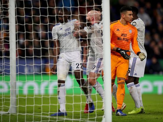 Camarasa and Etheridge star in Cardiff’s win at Leicester