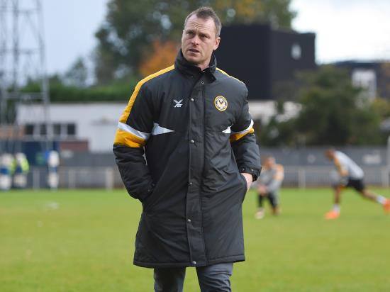 Mike Flynn frustrated with missed chances as Newport are held at home