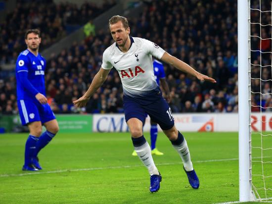 Harry Kane completes Premier League set as Tottenham ease past Cardiff