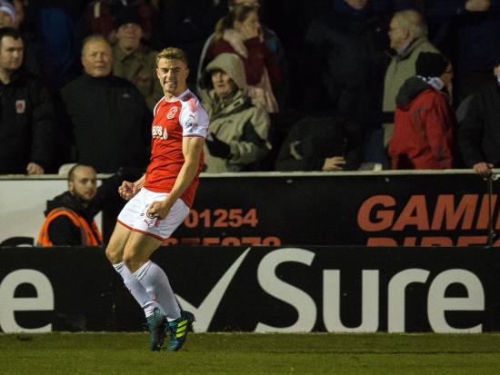 Carlisle move into play-off places after fifth straight win at Morecambe