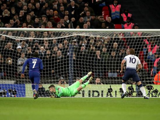 Kane penalty gives Spurs semi-final advantage – with a little help from VAR