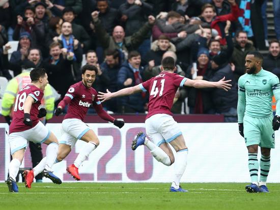 Rice takes centre stage for West Ham as off-colour Arsenal miss Ozil craft