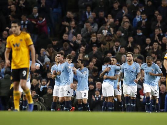 Gabriel Jesus brace helps Manchester City to comfortable win over Wolves