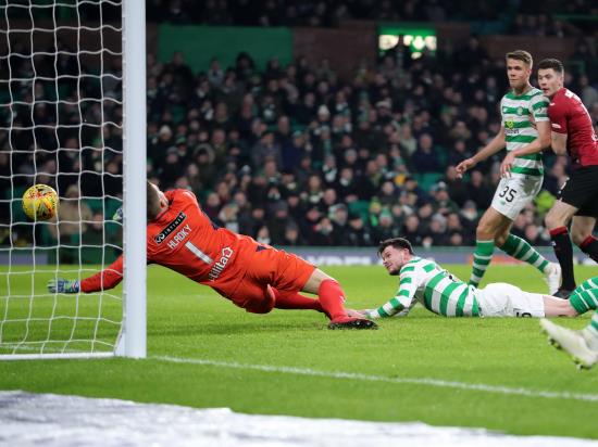 Burke at the double as Celtic ease past St Mirren