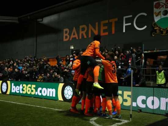 Dan provides the Sparkes as Barnet earn replay with Brentford